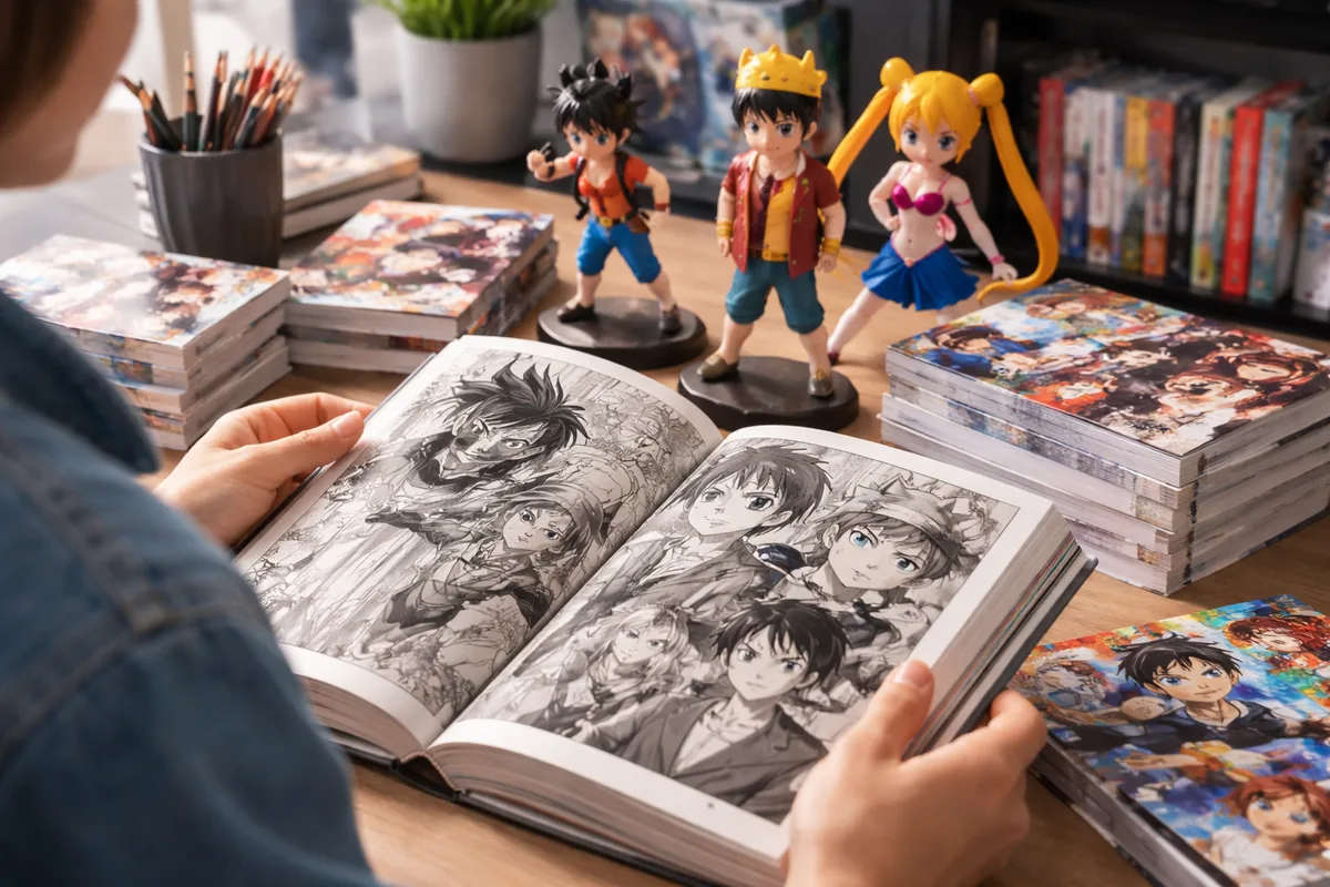 Comment découvrir les personnages emblématiques des séries manga