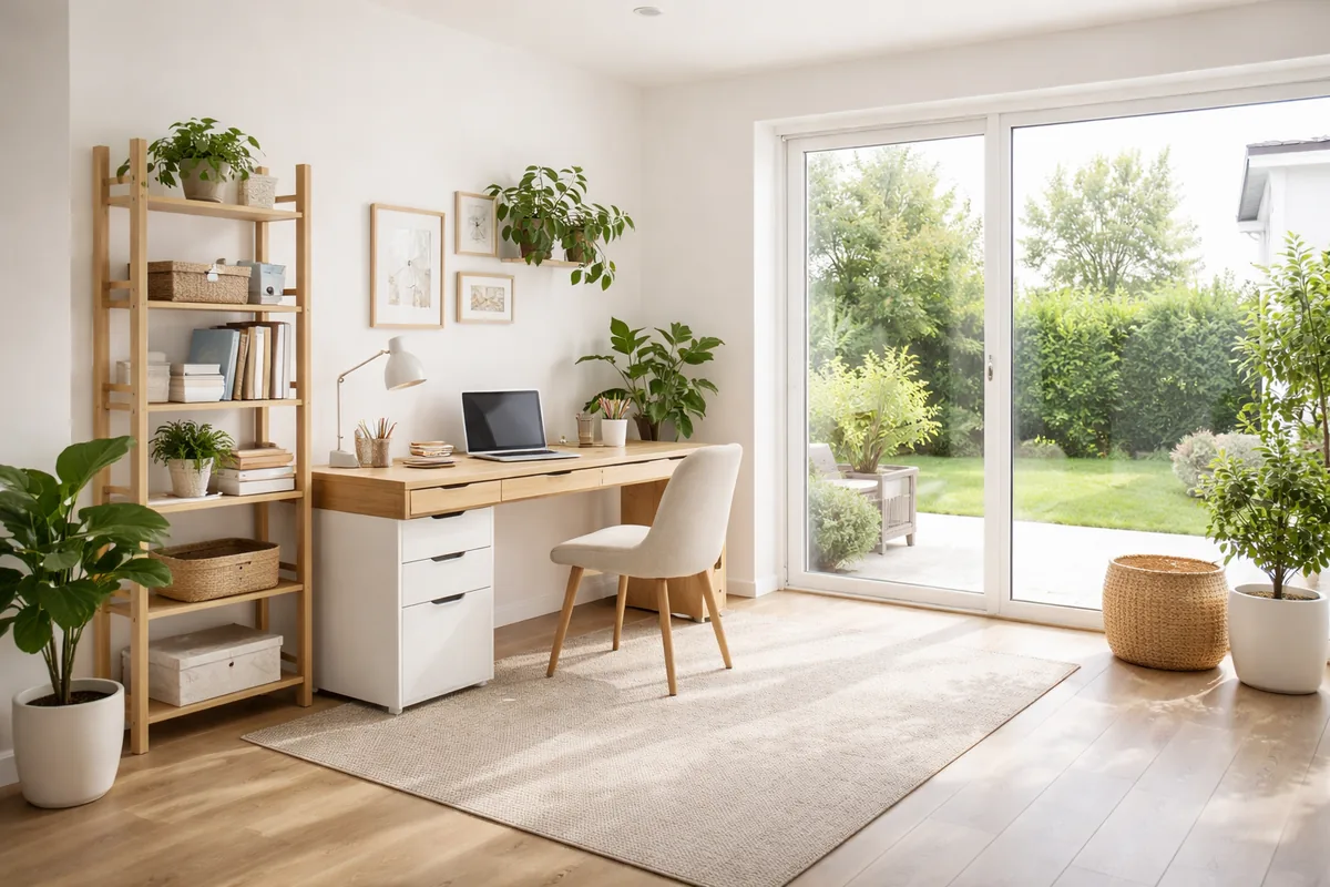 Comment aménager un espace de travail à domicile dans une maison neuve