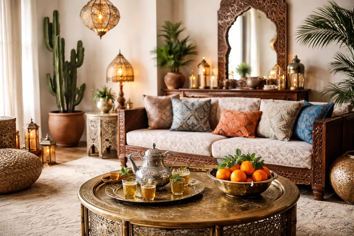 Où trouver des meubles orientaux et de l'artisanat marocain pour ma décoration intérieure ?