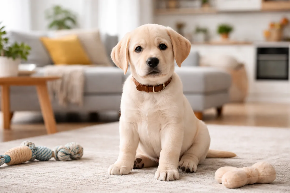 Comment bien élever un chiot Labrador Retriever à la maison