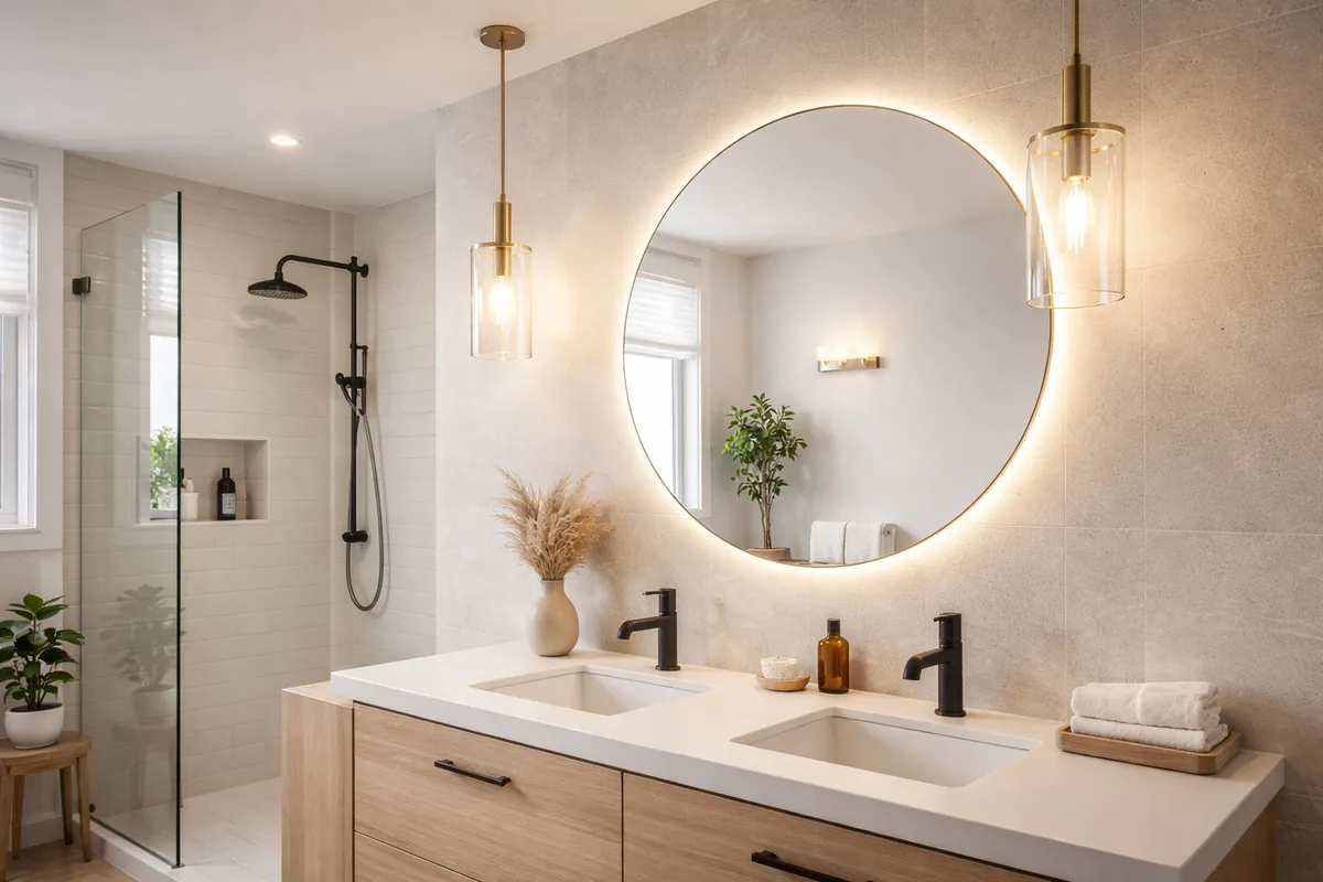 Comment bien choisir son éclairage pour une salle de bain rénovée
