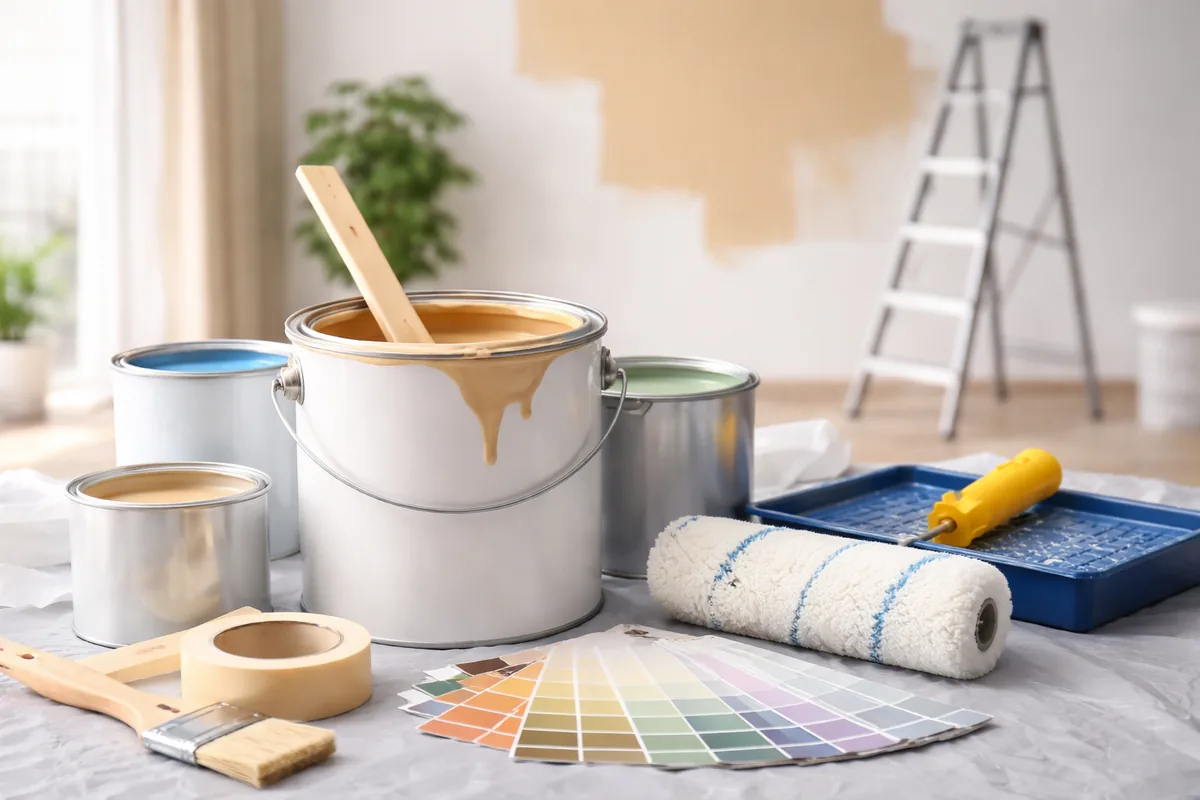 Comment choisir le bon type de peinture pour vos murs intérieurs