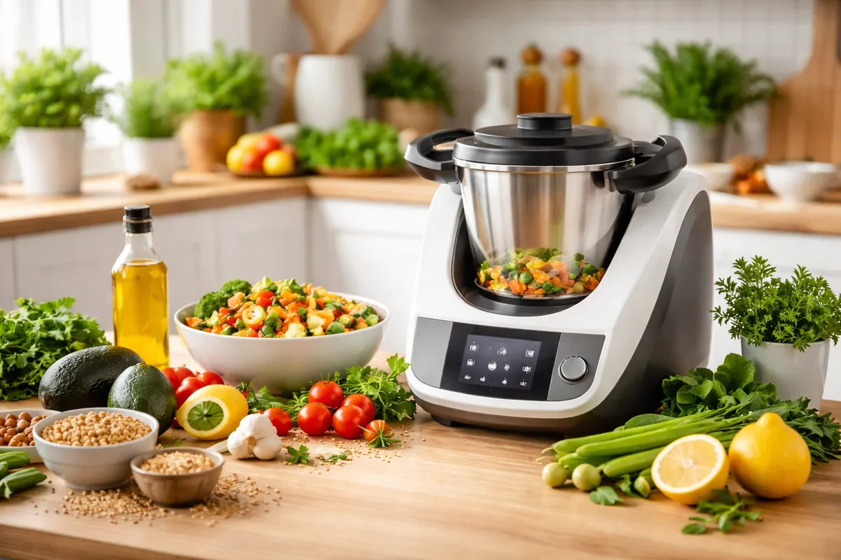 Comment préparer des recettes saines avec des produits bio et un robot de cuisine